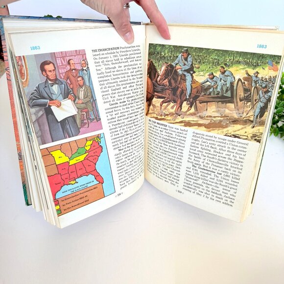 Vintage Pictorial Encyclopedia of American History Vol 7 - Picture 9 of 9